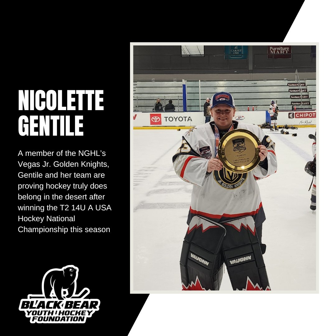 Black Bear Youth Hockey Foundation (@_bbsgfoundation) on Twitter photo Two of our scholarship recipients and members of <a href="/nghlhockey/">National Girls Hockey League</a> made their mark on the world of hockey this season. Read more about Chyna Taylor and Nicolette Gentile's phenomenal seasons at the link below!
blackbearyouthhockeyfoundation.com/black-bear-you… Two of our scholarship recipients and members of <a href="/nghlhockey/">National Girls Hockey League</a> made their mark on the world of hockey this season. Read more about Chyna Taylor and Nicolette Gentile's phenomenal seasons at the link below!
blackbearyouthhockeyfoundation.com/black-bear-you…