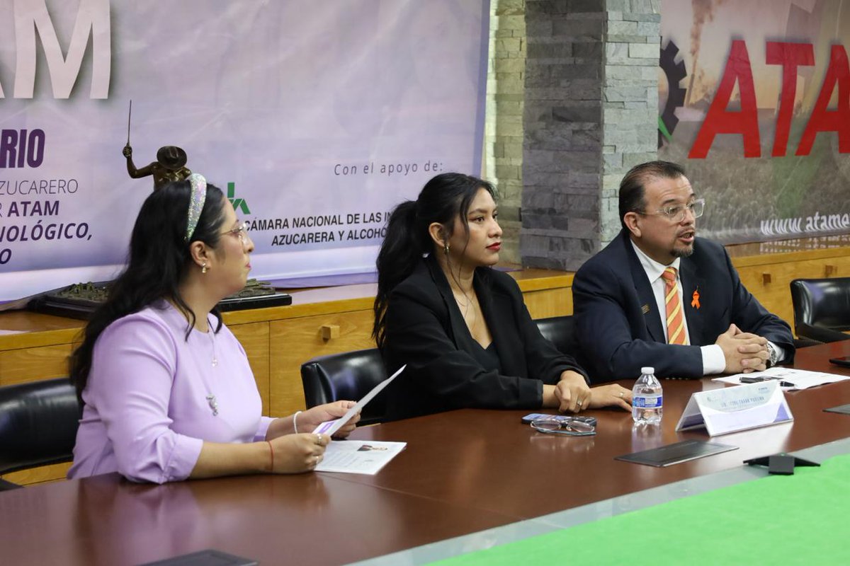 La #Conuee asiste al Segundo Conversatorio de Mujeres Líderes en el Sector Azucarero, organizado por @ATAM_MEXICO y @CNIAA_, un espacio de diálogo que busca fortalecer la participación de las mujeres en el desarrollo tecnológico, la innovación y el liderazgo de la industria.