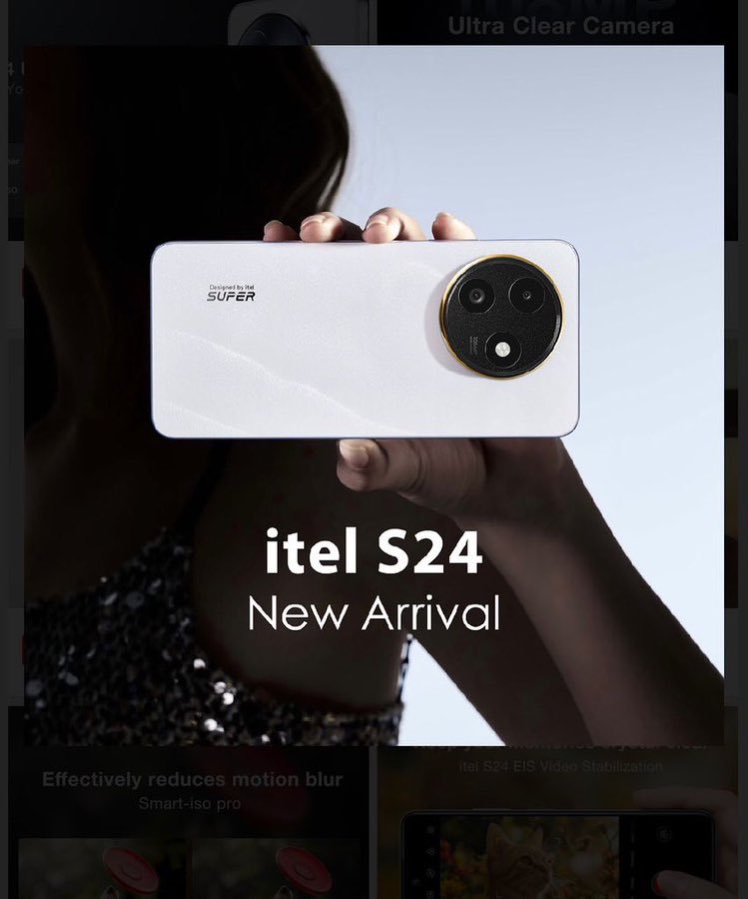 Get yourself itel S24 today
#ItelS24CaptureMomentsWithoutLimits