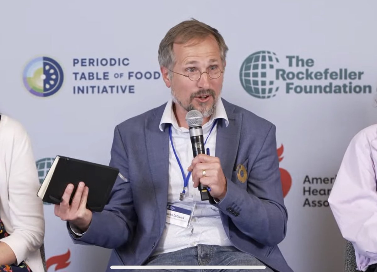 foodtank's tweet photo. “Food is currently the primary driver of poor health.” -Fabrice DeClerck, Alliance of Bioversity and CIAT
#FoodPeriodicTable
Tune in live: https://t.co/cpQ5b0VcNf https://t.co/b72GTV9xDH