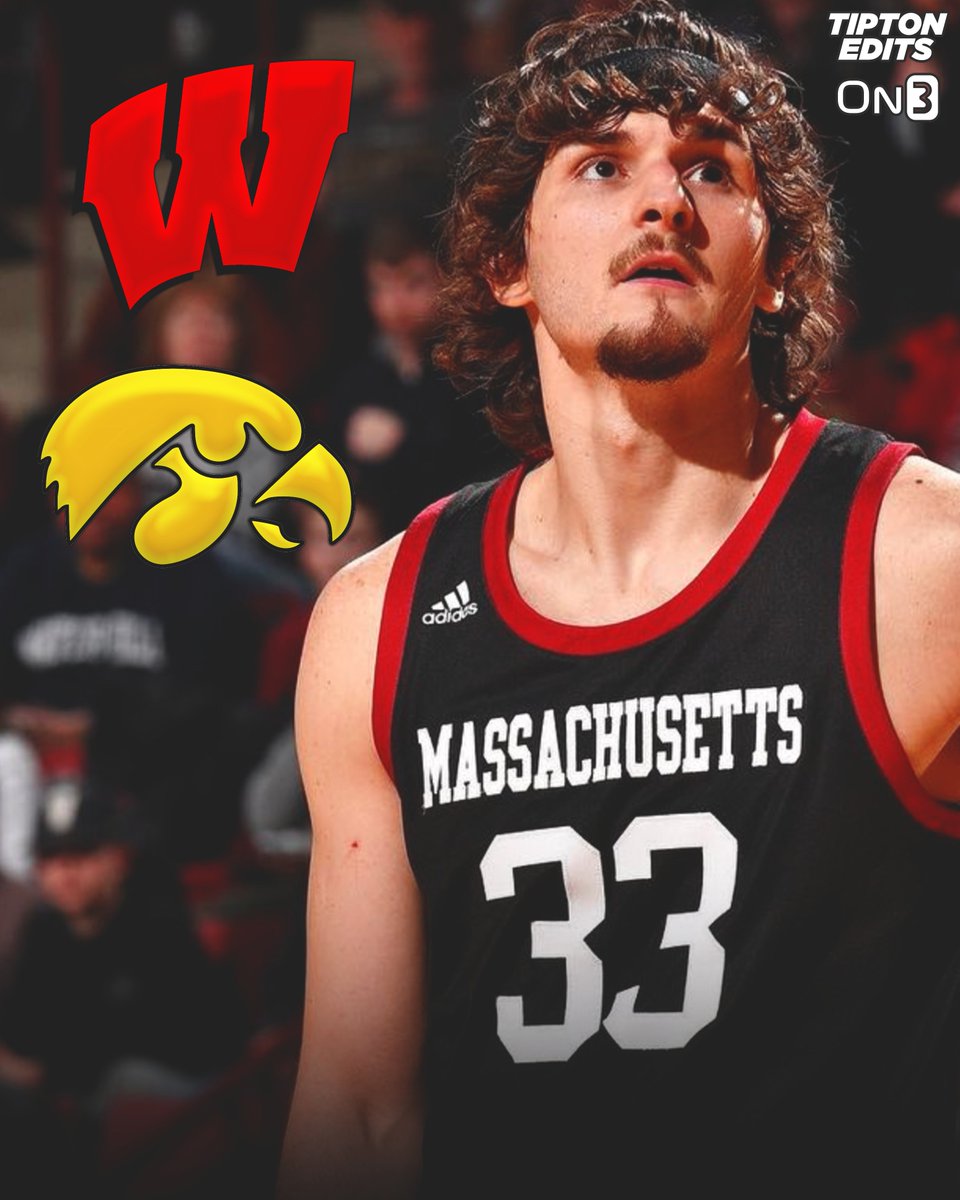 UMass transfer forward Matt Cross is visiting Wisconsin and Iowa this week, he tells @On3sports. Averaged 15.3 points, 8.3 rebounds, and 3.0 assists per game this season. The dates for each trip: on3.com/news/umass-tra…