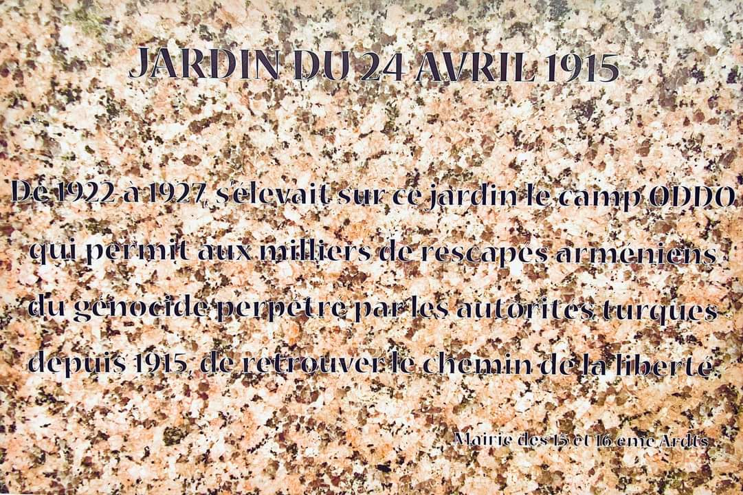 109 ans plus tard, nous nous souvenons.
109 ans plus tard, nous nous rappelons des massacres commis contre le peuple arménien le 24 avril 1915.
109 ans plus tard, nous honorons encore et toujours la mémoire de toutes ces victimes de la barbarie.