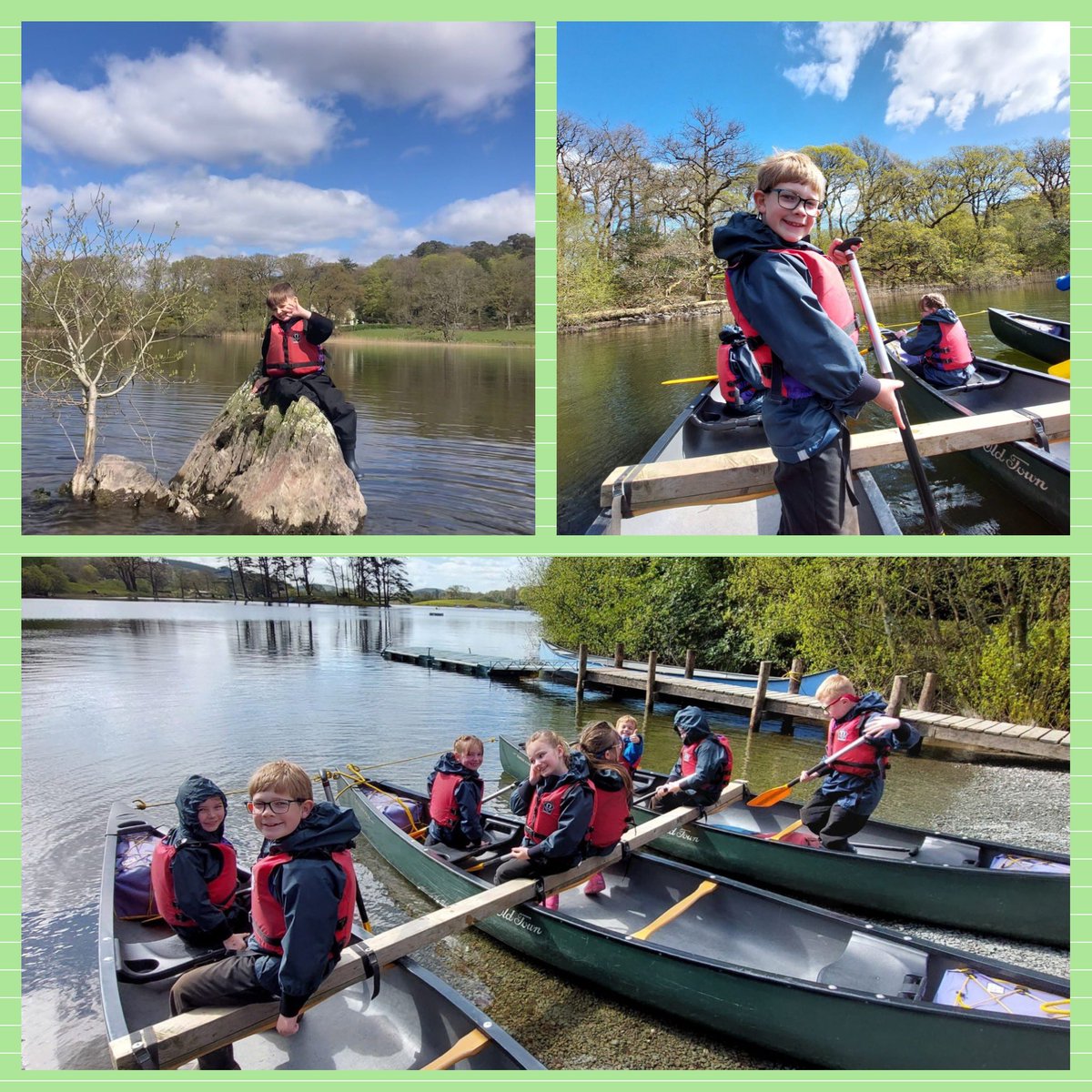 Year 3 had a brilliant day trip to Water Park today 🛶 we were so impressed by the bravery and teamwork shown by all. Thank you so much to our wonderful parent helpers, we had a blast… and what a day for it!☀️@EwWaterpark