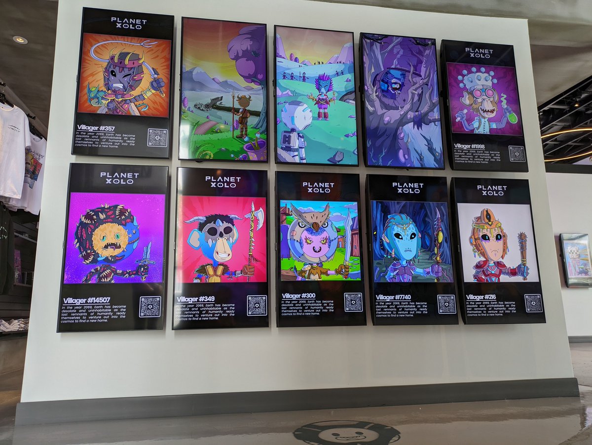 JRNYGallery's tweet photo. The @PlanetXOLO exhibit is bringing vibrant energy to our Gallery here in Vegas!

Comic books soon? https://t.co/6VunGbw5jb