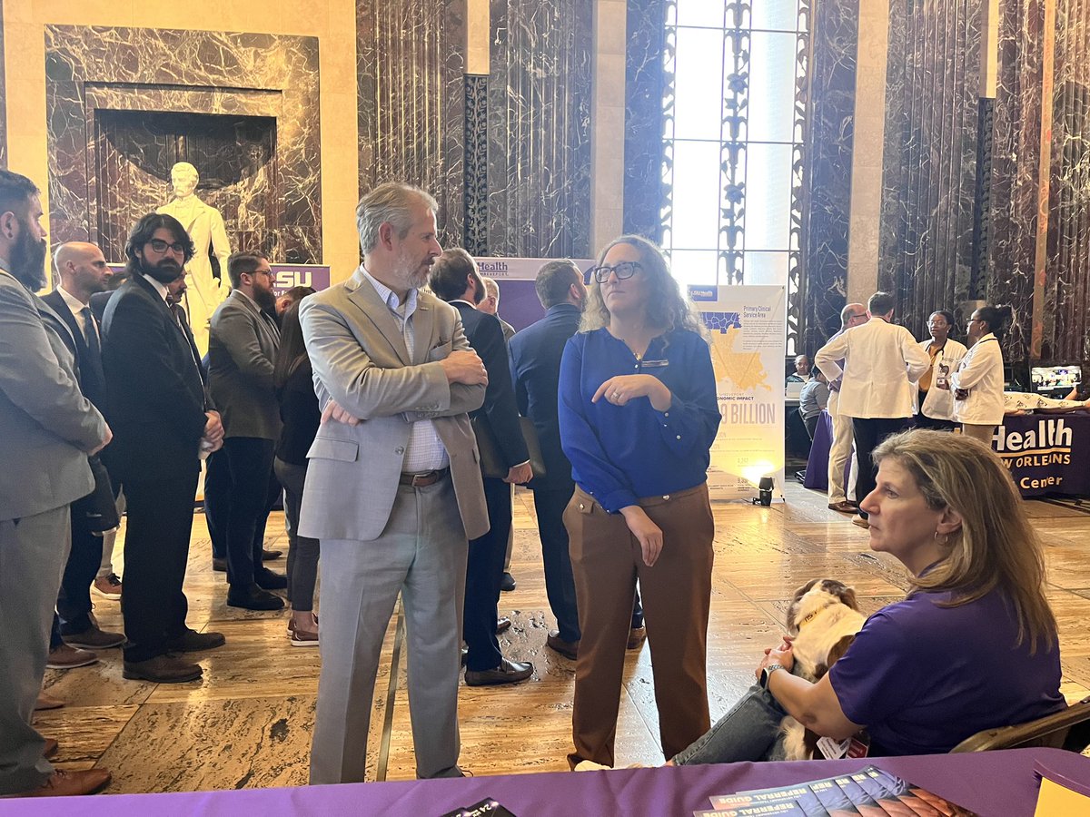 We build teams that win for Louisiana! Great to see so many of our LSU Vet Med friends and alumni at LSU Day at the Capitol! As a healthcare and biomedical research powerhouse, we proudly serve Louisiana and impact the world! #betteringlives