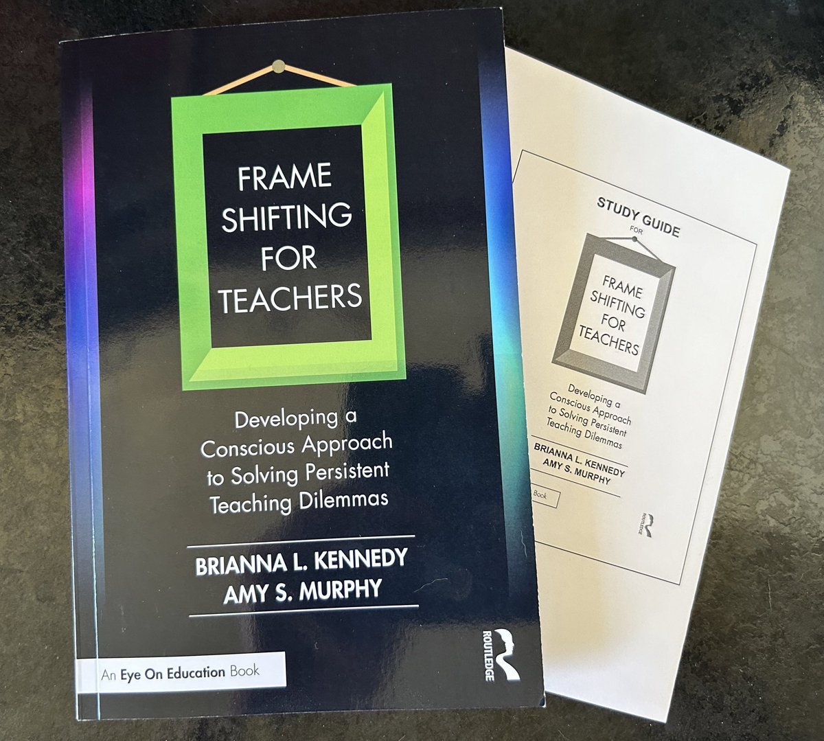 Thank you Professor Brianna Kennedy @UofGEducation for the copies of your book that was published this week. A fabulous resource that we look forward to exploring with you on our RPP @EdISGlasgow #FrameShifting #TeacherLeadership #Partnership @MrsWrightHT @CDavren