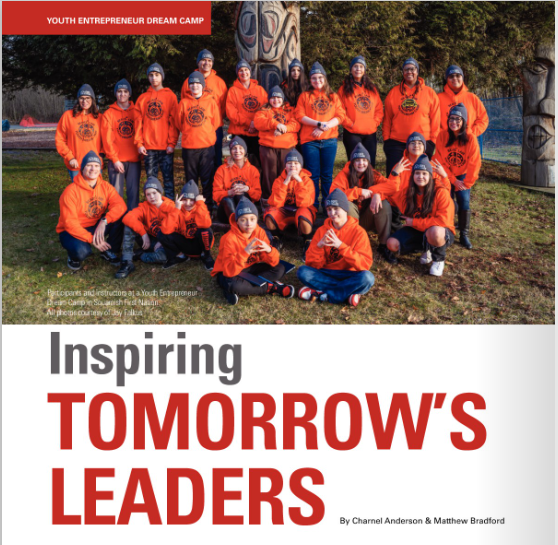 Indigenous youth are tomorrow’s community leaders. Read about how Bears' Lair Youth Entrepreneur Dream Camp helps Indigenous youth get a head-start on building business acumen in CCAB's latest Aboriginal Business Report (p.64) bit.ly/3PbhjO5 #indigenousentrepreneur