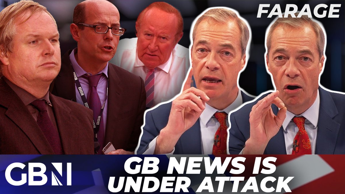 'GB News gives more air time to different views than any other broadcaster' @Nigel_Farage's SCATHING message to Andrew Neil, Adam Boulton, and Nick Robinson for their attacks on GB News. 📺 Watch here: youtu.be/iCwoFVclCi0