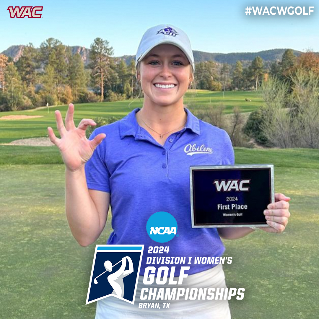Congratulations to Ryann Honea for qualifying for the NCAA Women's Golf Regionals! Ryann will play in the Bryan Regional which will be played at the Traditions Club in Bryan, Texas May 6-8. #OneWAC x #WACgolf