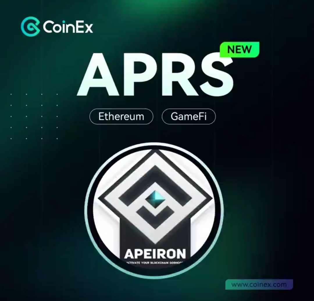 Today's Listings - 24th April  CoinEx Lists $PYI, $FJO, $PAC & $APRS Trading Pairs: #PYI/USDT, #FJO/USDT, #PAC/USDT & #APRS/USDT Learn more: coinex.com/en/announcemen… #CoinEx #Listing