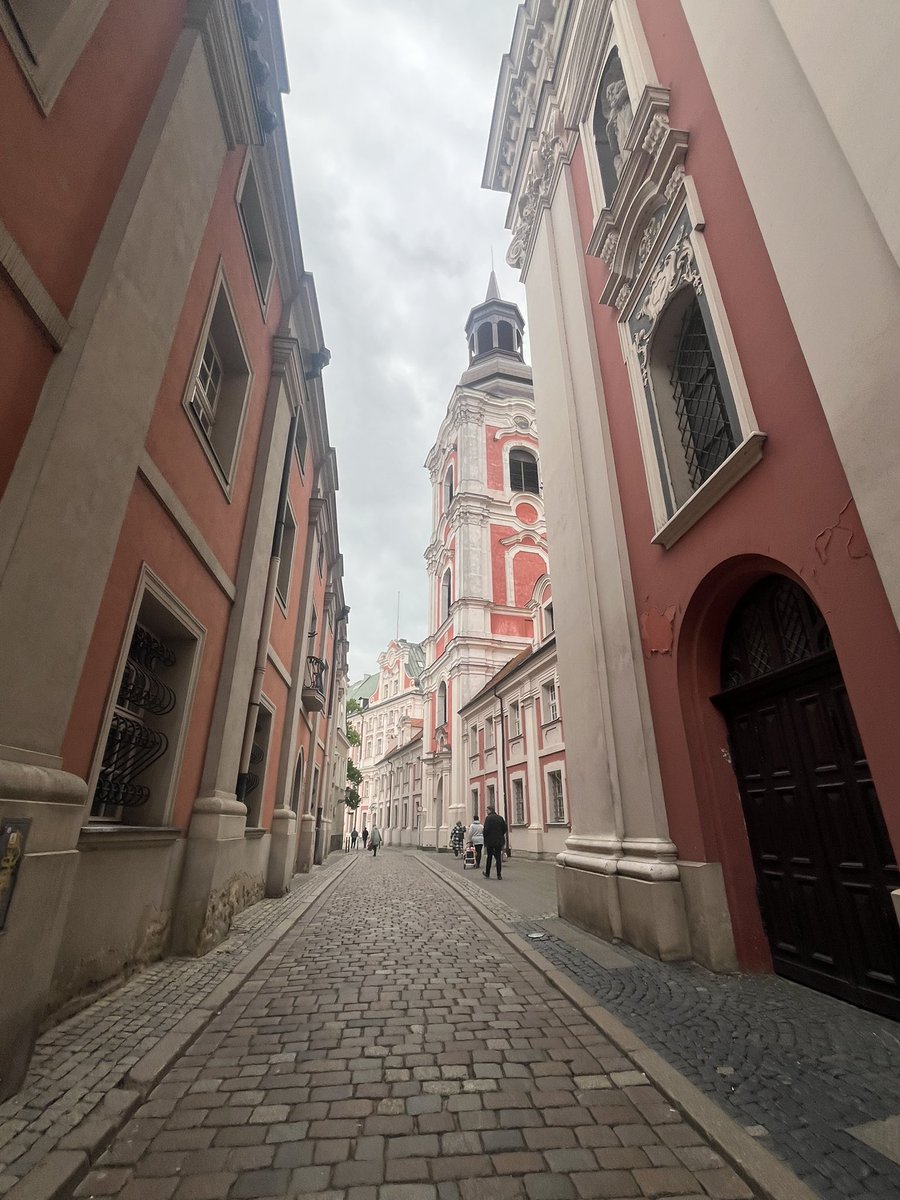 A little day trip in the city of Poznań. This medieval city is so colorful; it’s truly one of the prettiest cities in Poland 🇵🇱  
#Poland #Poznań #solotravel #polishamerican