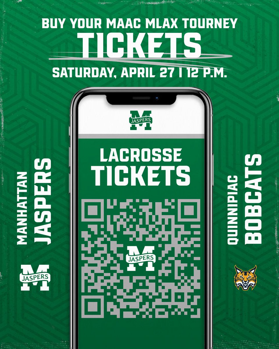 Don't forget! Buy your Men's Lacrosse Tourney Opening Round Tickets Today! *Online only sales* 🎟️ tinyurl.com/2cmjjhwc