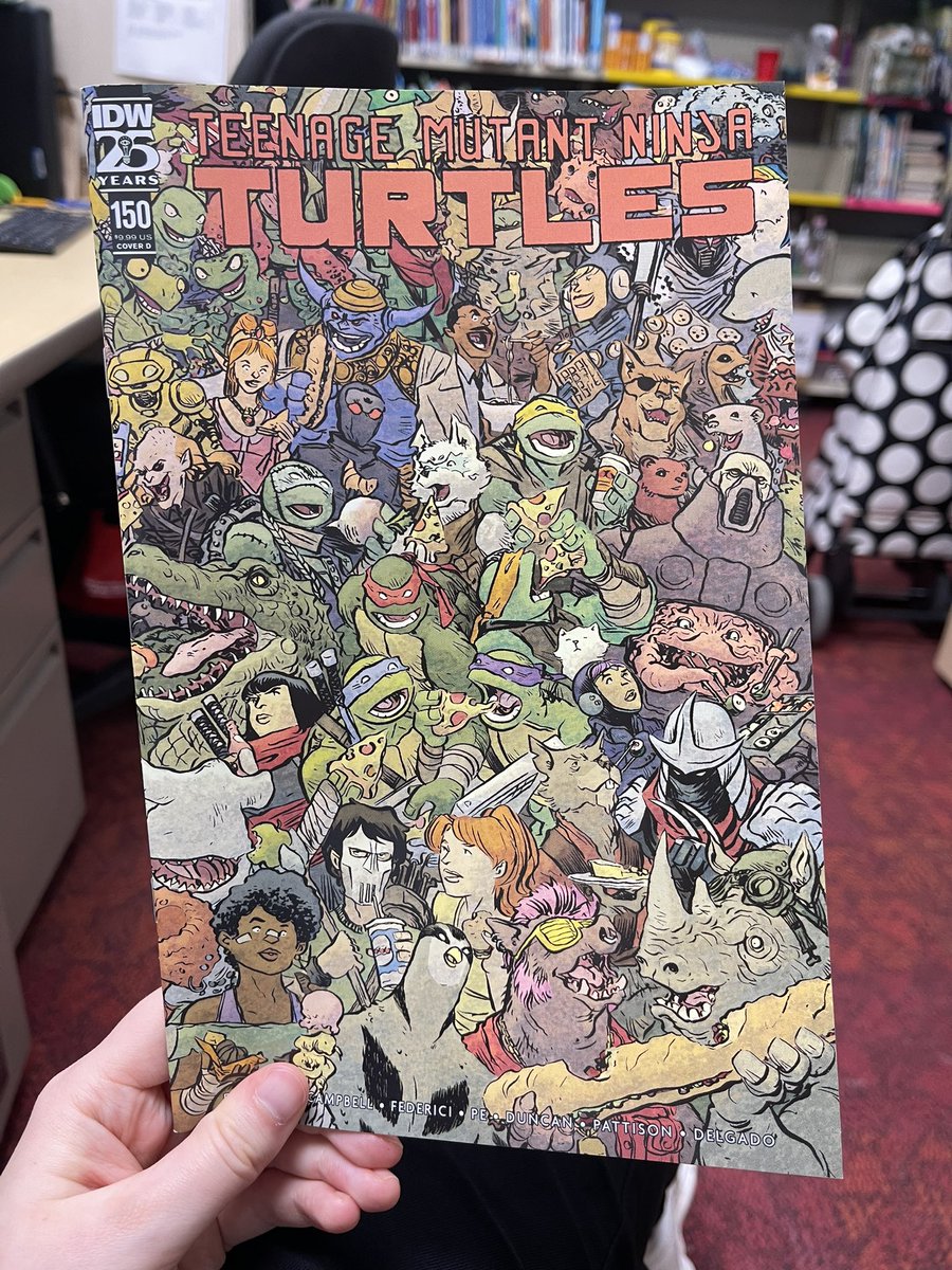 #TeenageMutantNinjaTurtles #150 

What a stellar run by @mooncalfe1 Those times in Mutant City were some of my favourites moments in the whole series going all the way back to 2012. Just amazing work with these characters and doing such wonders Alopex, Lita, and Jennika.