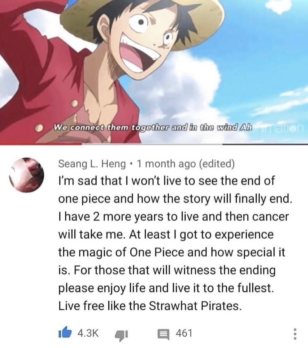 How to make a One Piece fan cry…