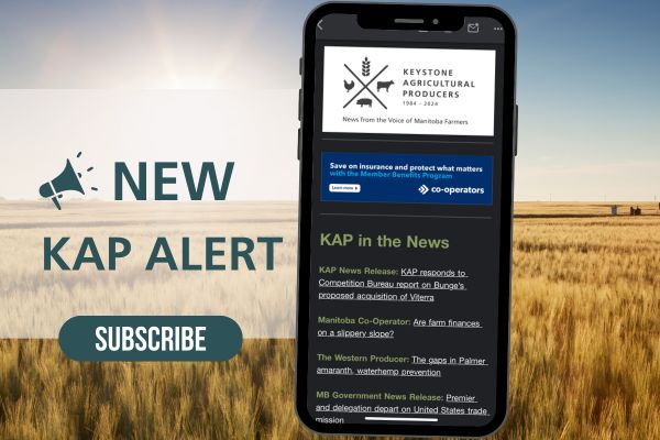 Stay in the loop with our bi-weekly e-newsletter, KAP Alert! 🚨✉️ In this issue: 🌾 Keep it Clean Product Advisory Webinar 🌊 MFGA Aquanty Model Information 📅 Upcoming Industry Eventss Subscribe to stay informed! mailchi.mp/41fa1c37bf3b/k…