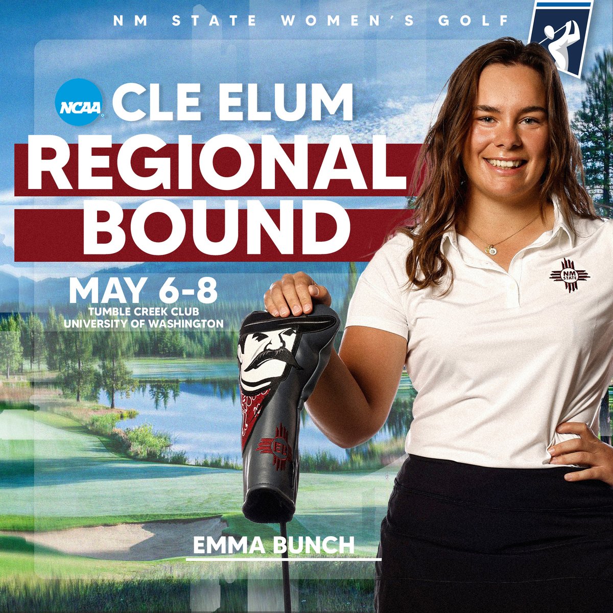 See you soon, Cle Elum!😎 Emma Bunch will be competing in the Cle Elum Regional on May 6-8!👏 #AggieUp