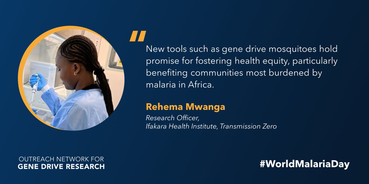 #Genedrive holds promise for fostering #healthequity & benefiting communities most burdened by #malaria.

This #WorldMalariaDay, Rehema Mwanga @transm0 @ifakarahealth highlights the importance of exploring new tools to #EndMalaria.⬇️

bit.ly/3Jl9XnU

#SheFightsMalaria