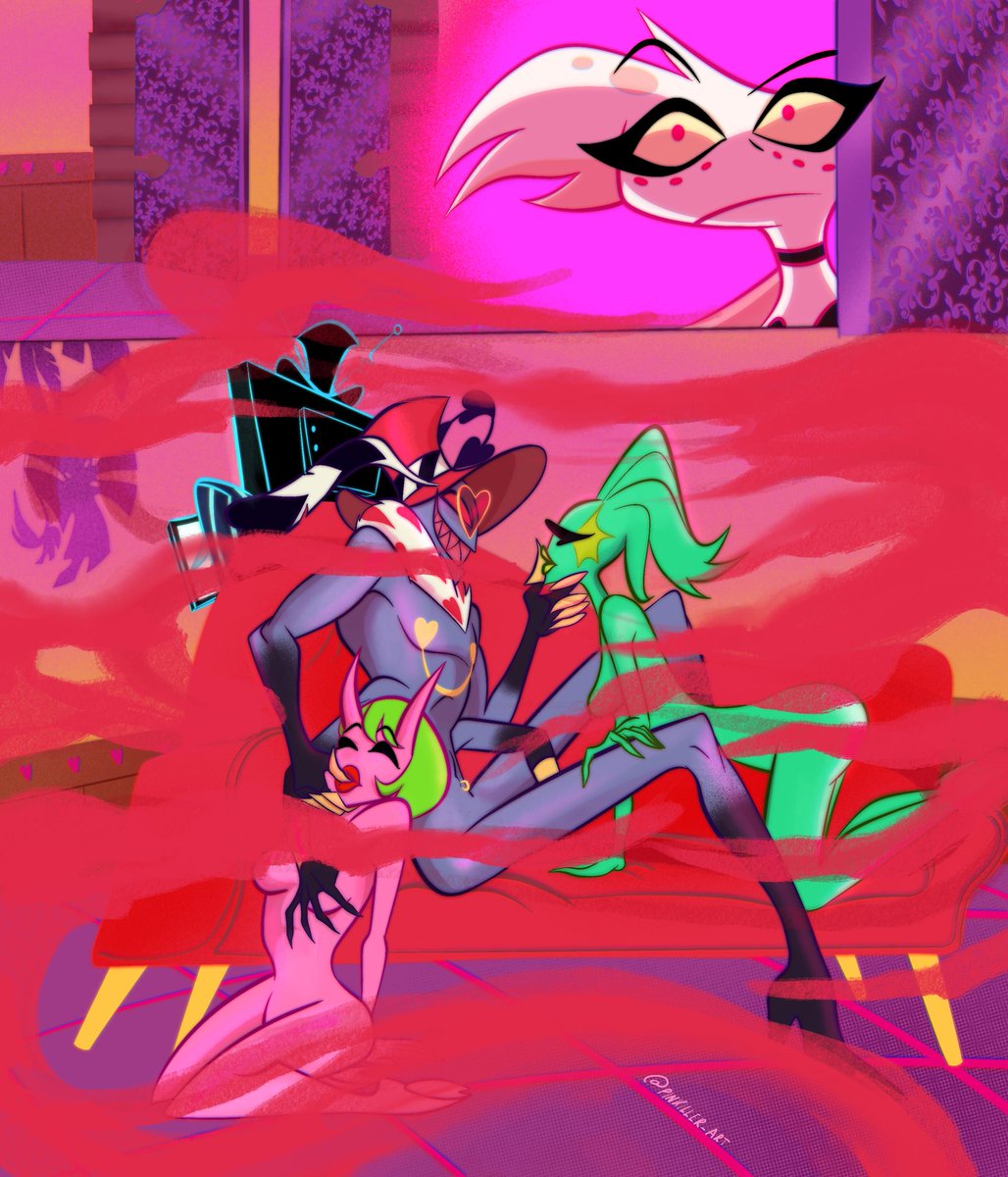 pinkiller_art's tweet photo. SYMPATHY FOR THE DEVIL [Part 5]

Valentino is letting Angel see the goods to win him over 👀
Of course, Vox needs to witness all of Val’s fuckeries 
Next page is gonna be a pain in the ass, ‘cause Val is going to show Angel his +18 sculptures https://t.co/YAAHtA6fKe