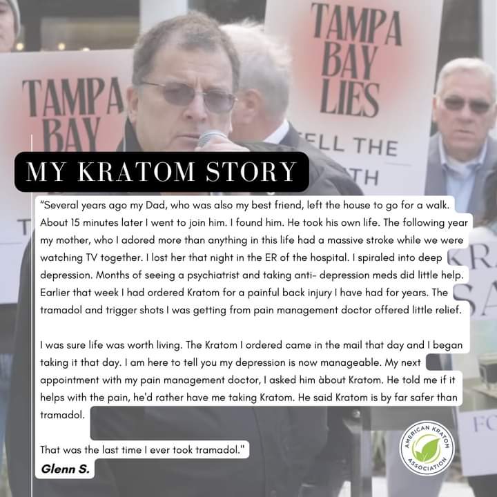 When will your last pill be? When will the pain stop? We MUST  #KeepKratomLegal