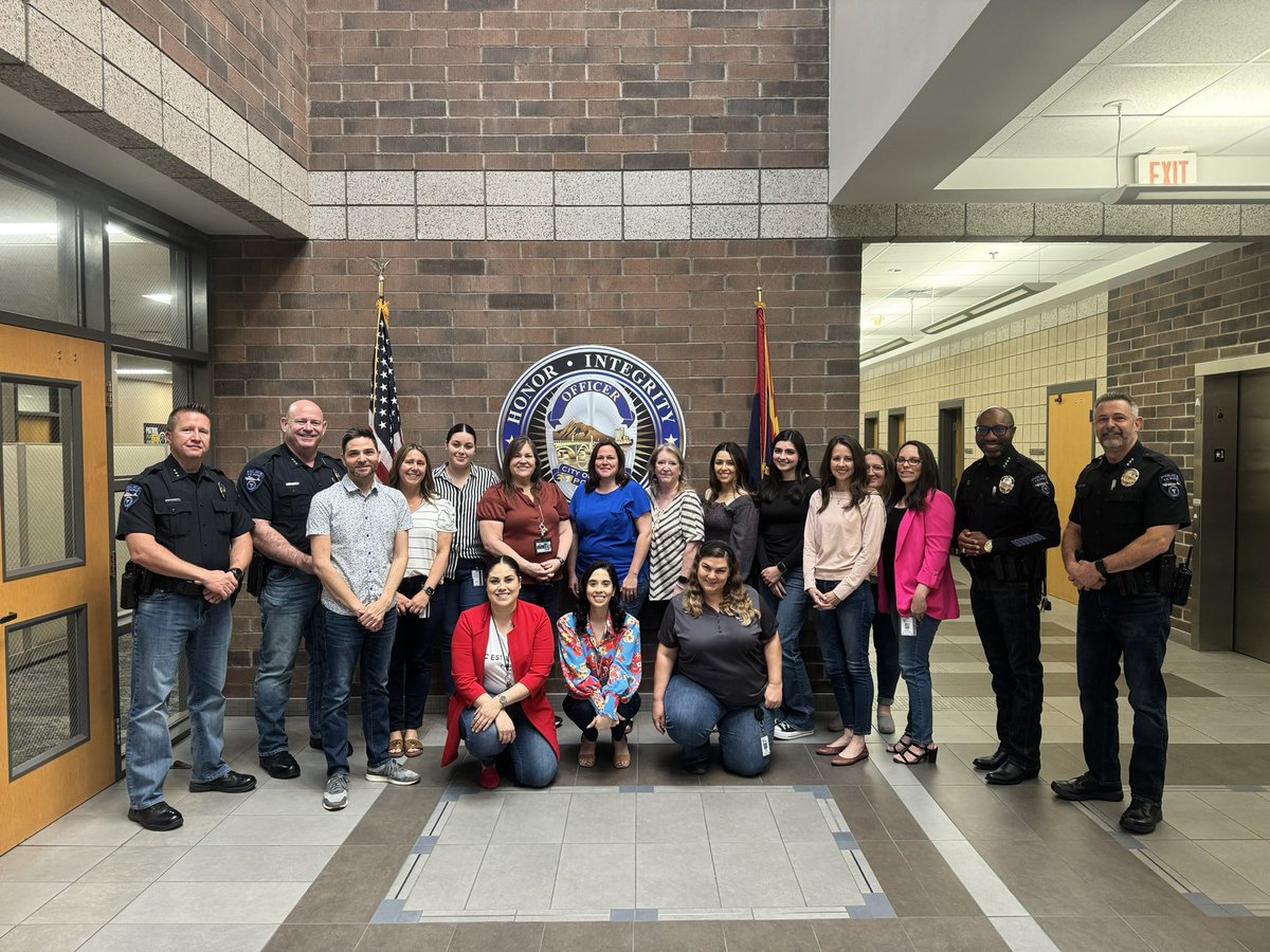 💙 Today, on #NationalAdministrativeProfessionalsDay, I want to extend my heartfelt appreciation to our incredible @TempePolice administrative assistants. Your dedication, efficiency, and support are essential to the functioning of our department. Thank you for all you do! 💙