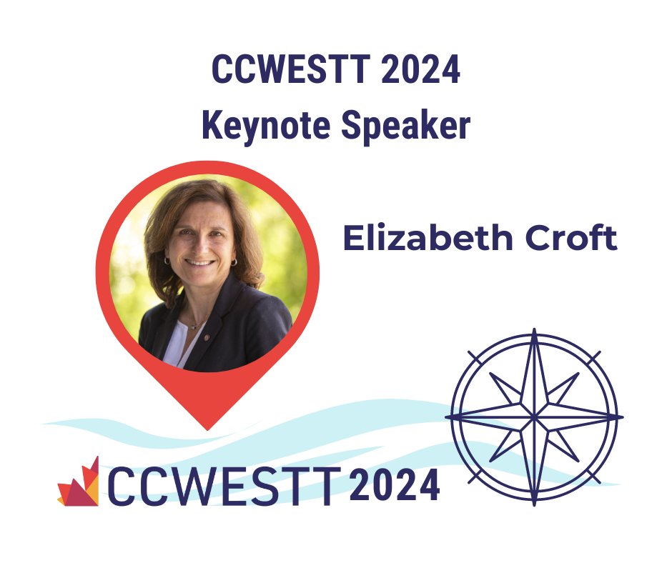 We are thrilled to welcome @ecroft, VP Academic and Provost @uvic, and world-renowned robotics researcher to give our welcoming remarks at #CCWESTT2024. Don't miss it! Register: ccwestt-ccfsimt.org/conference/abo…