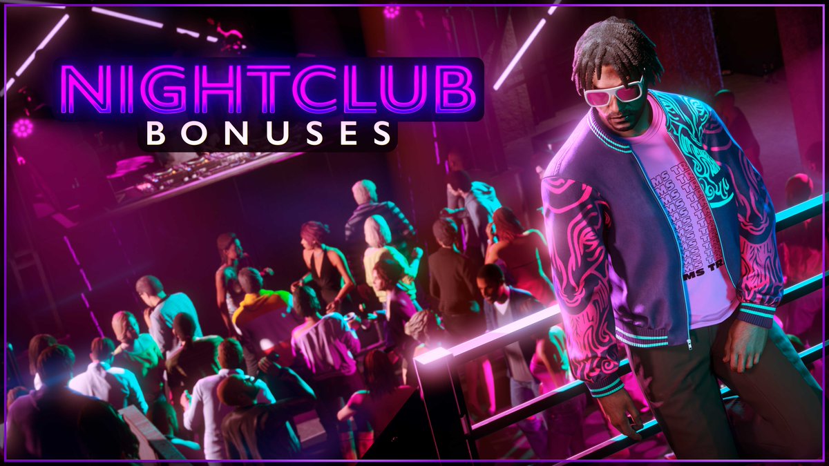 What's coming tomorrow to #GTAOnline 2X GTA$ & RP • Nightclub Sell Goods Missions • Tiny Racers 3x GTA$ & RP • New Community Series 2x GTA$: • Nightclub Daily Income • Simeon Contact Missions (Including Premium Deluxe Repo Work) 4x RP: • Simeon Contact Missions…