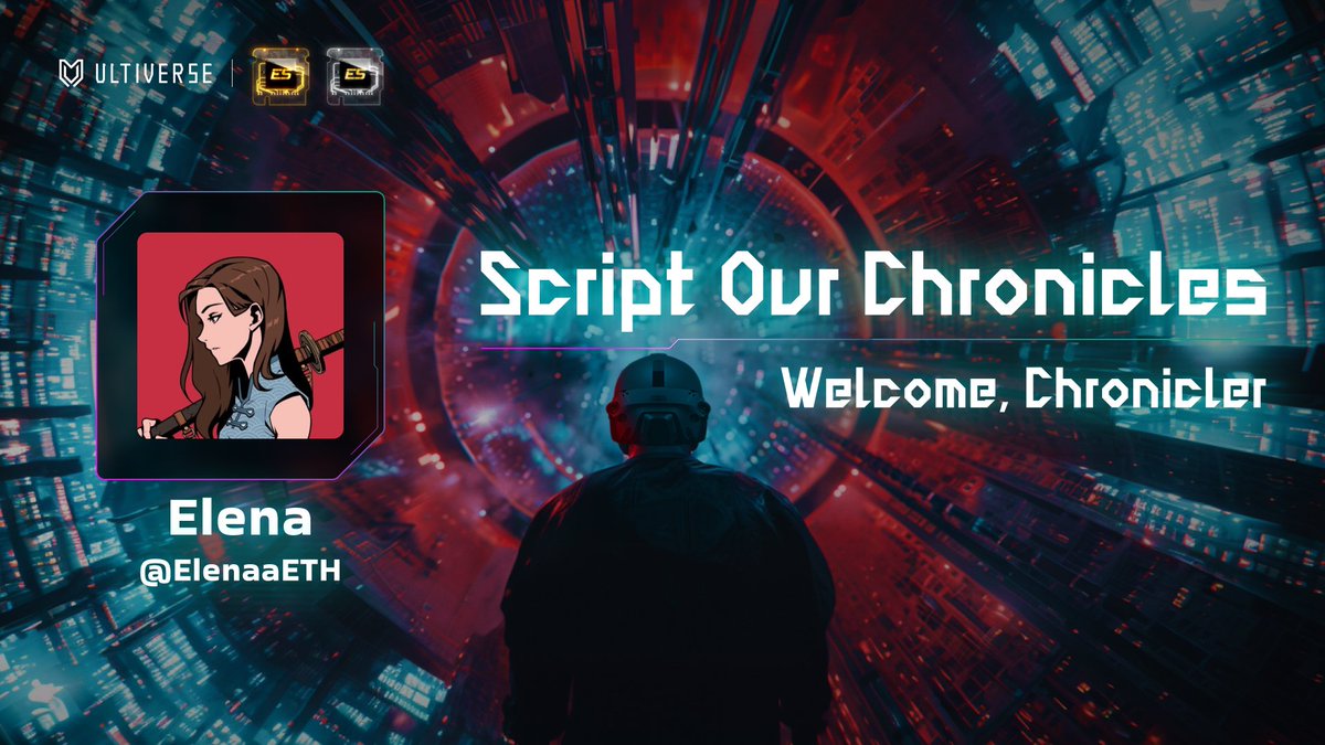 @ElenaaETH Welcome, esteemed Chronicler.✨ You have proven to be one of the worthy ones, scripting along our Chronicles.✍️ Join our Discord and await your honored role: discord.gg/Ultiverse.