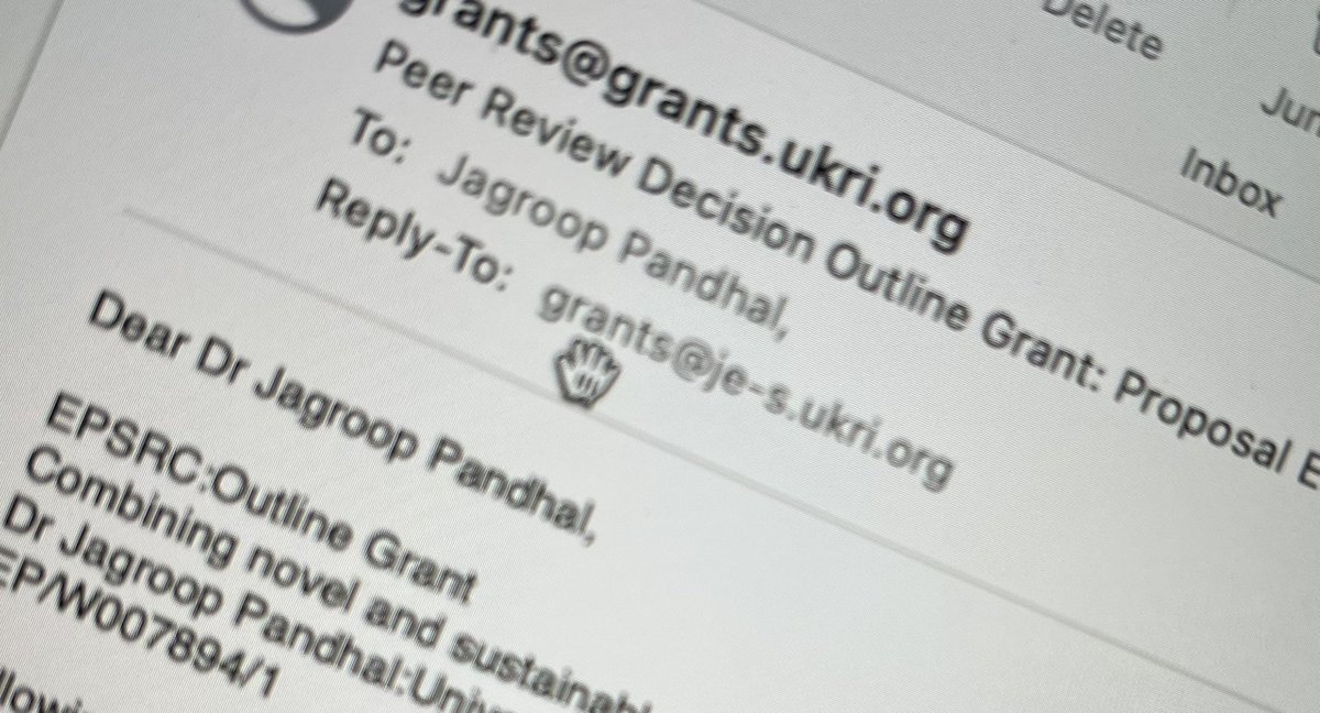Just got a grant rejection from UKRI…for a grant submitted in early 2021. Or is it a re-rejection?