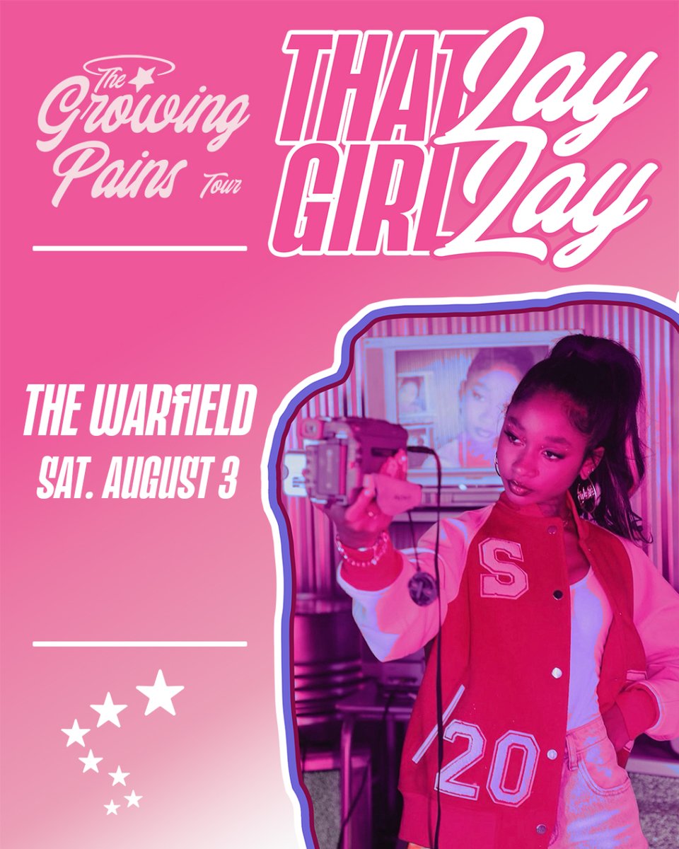 it's time to show UP and show OUT for @ThatGirlLayLay on Aug. 3 💗❗ presale - thursday 4.25 on sale - friday 4.26