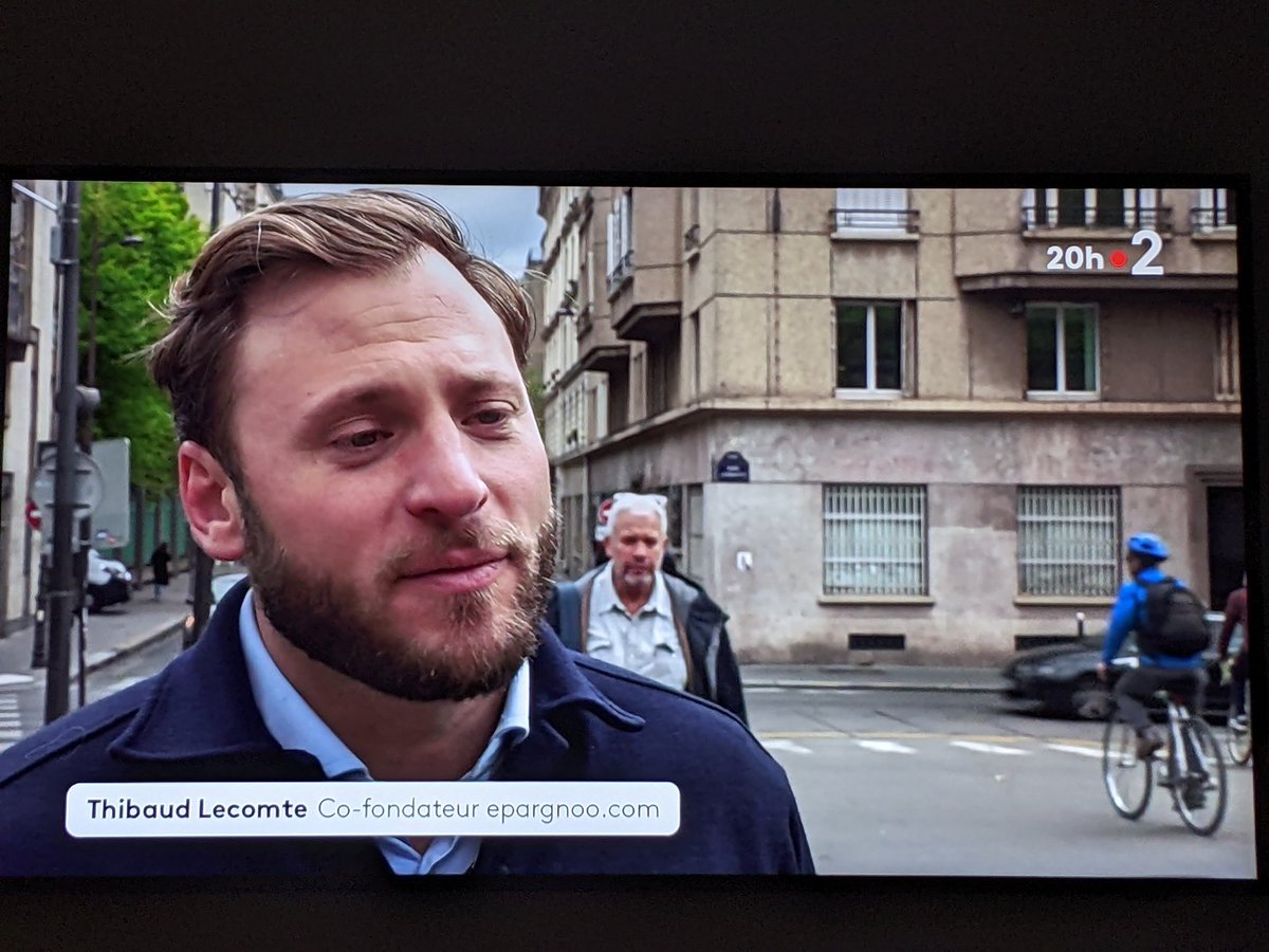 Vu ! Dans le #jT20h de #France2 ce soir, M.Lecomte, dans un reportage sur l'épagne 👌 #aptonyme