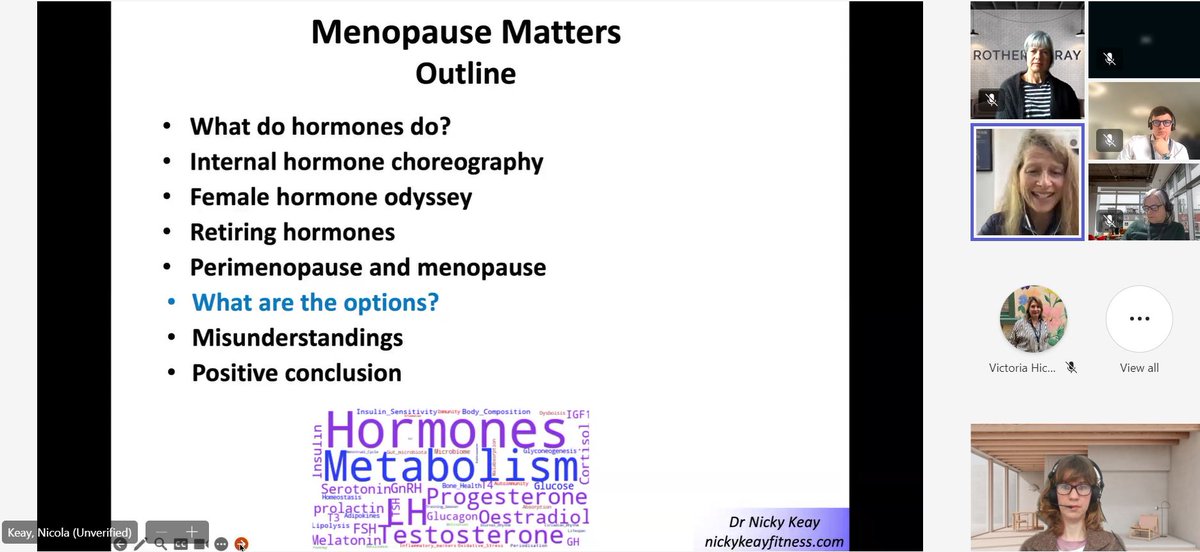 A big thank you to Dr Nicky Keay, renowned hormone health expert and Honorary Clinical Lecturer at UCL for her enlightening Menopause Matters webinar and Q&A session as part of our Development Forum
 
#menopauseintheworkplace #menopausematters #employeewellbeing