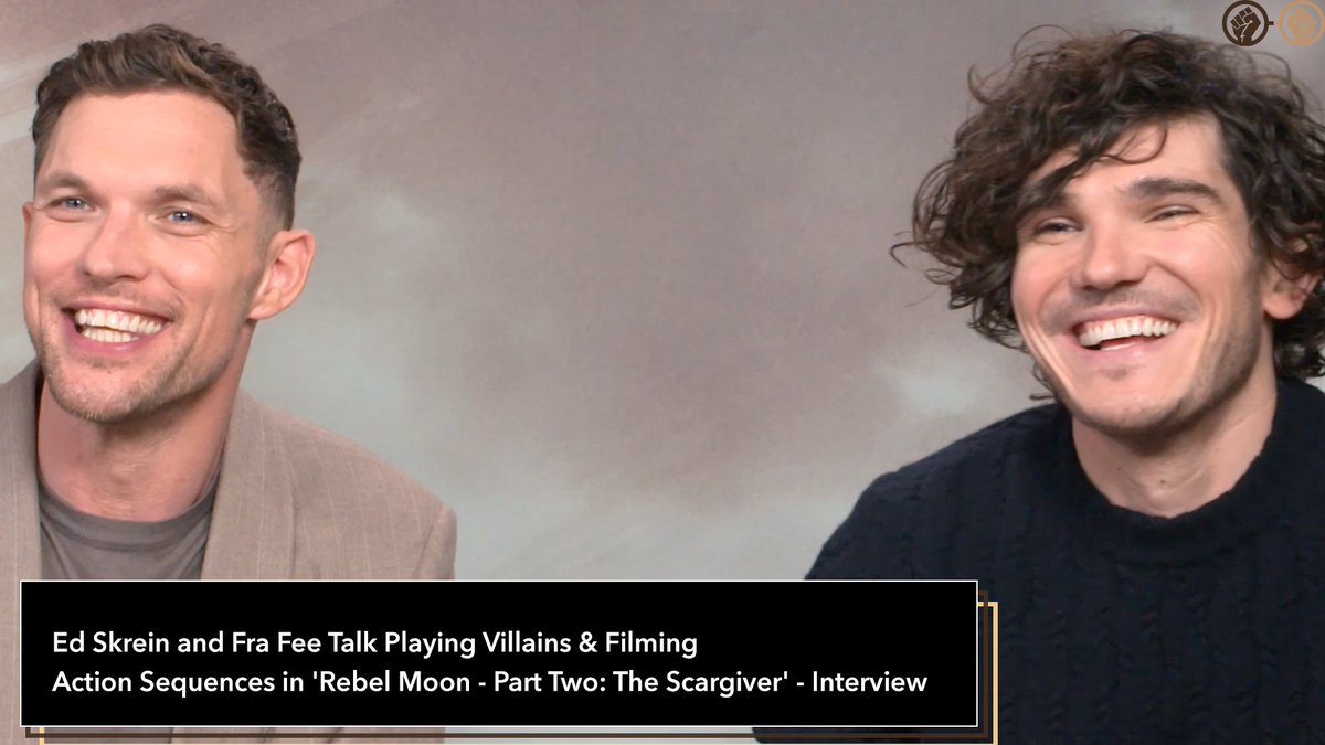 Ed Skrein and Fra Fee Talk Playing Villains & Filming Action Sequences in ‘Rebel Moon – Part Two: The Scargiver’ – Interview geeksofcolor.co/2024/04/21/ed-…