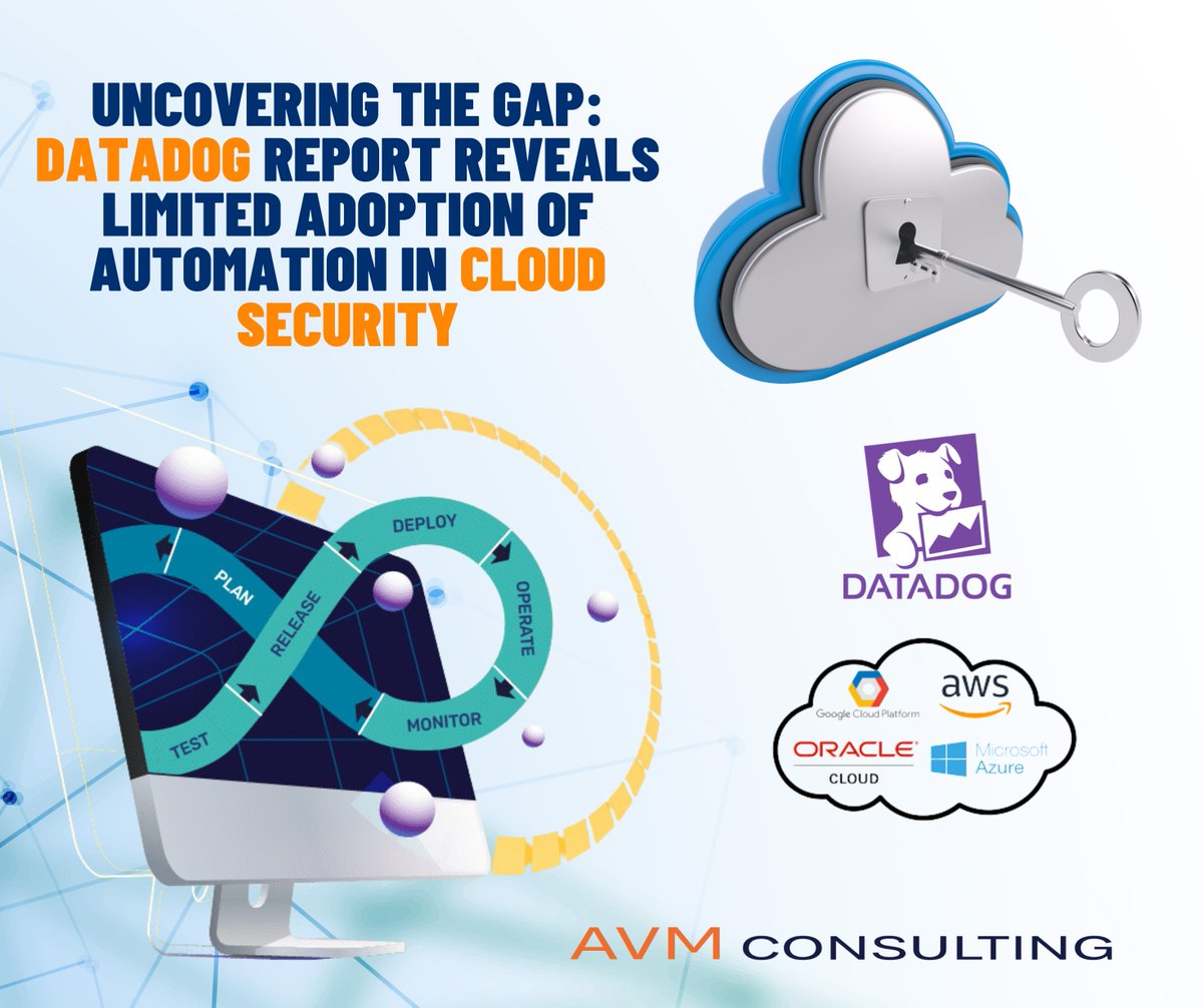 Datadog's State of DevSecOps 2024 report uncovers a notable trend: many organizations are hesitant to fully integrate automation into their cloud security strategies.
-----
Full report available at: datadoghq.com/state-of-devse…
.
#avmconsulting #Datadog #DevSecOps #Automation