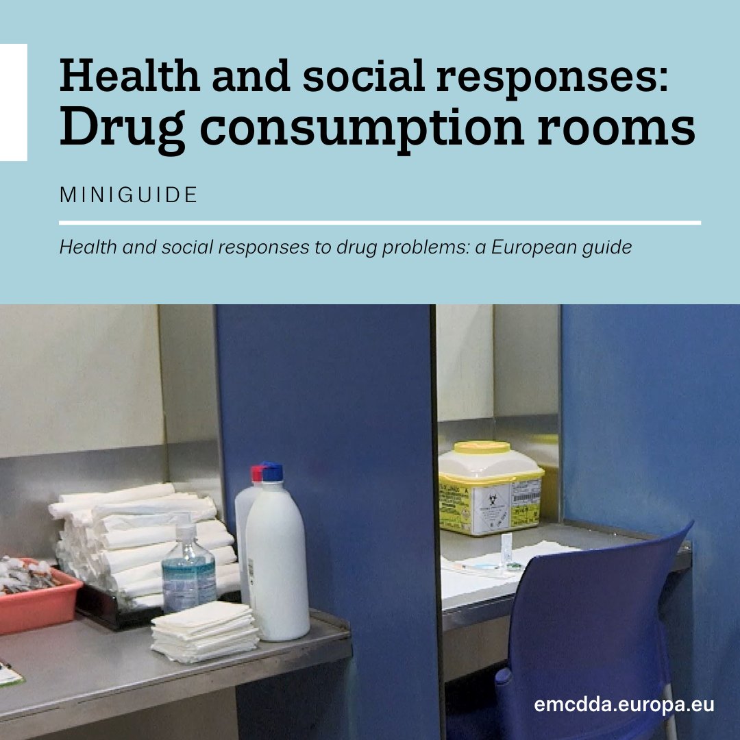 🆕Our new miniguide on drug consumption rooms is out! 👉 Find out more about these professionally supervised healthcare facilities: ow.ly/ZAuZ50Rne4h News item: ow.ly/MVxv50Rne4i