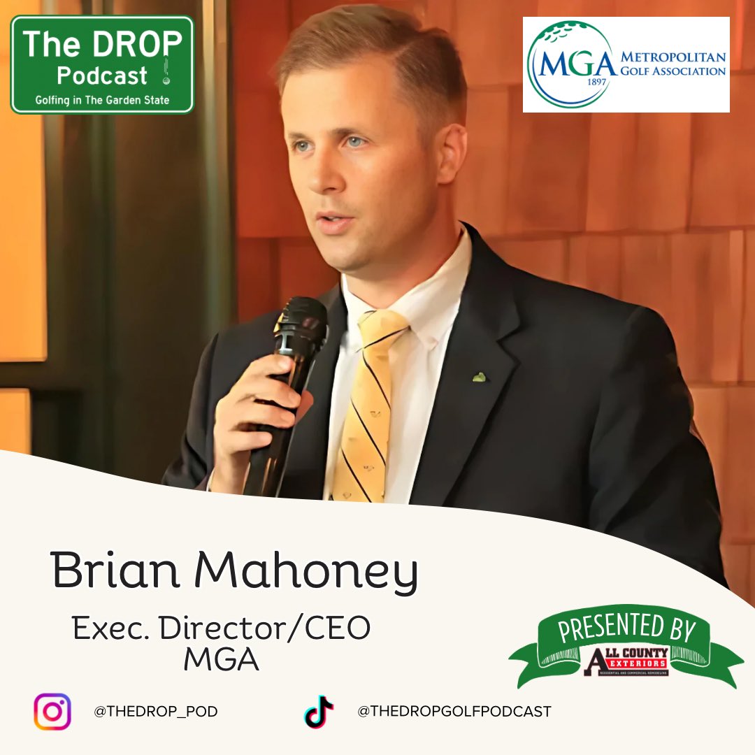 🔥 Exclusive Interview 🔥

We have an exclusive interview with <a href="/BMahoneyGolf/">Brian R. Mahoney</a>, Exec. Dir. &amp; CEO of the <a href="/MGA1897/">Metropolitan Golf Association</a>!🏌️‍♂️ 

Link 👉🏼 podcasts.apple.com/us/podcast/the…

Brian shares his inspiring journey, passion for the game &amp; insights into the ever-evolving world of golf.

#GolfingInTheGardenState