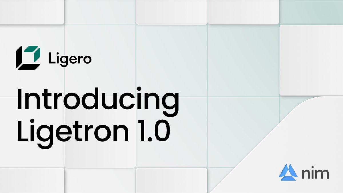 We are excited to introduce the first building block of the Nim AI framework, which provides economic ownership and verified access to AI models. 

Ligetron 1.0 by @ligero_inc, is a memory-efficient ZK system powered by Ligero Proofs. We created the first proof in the world for