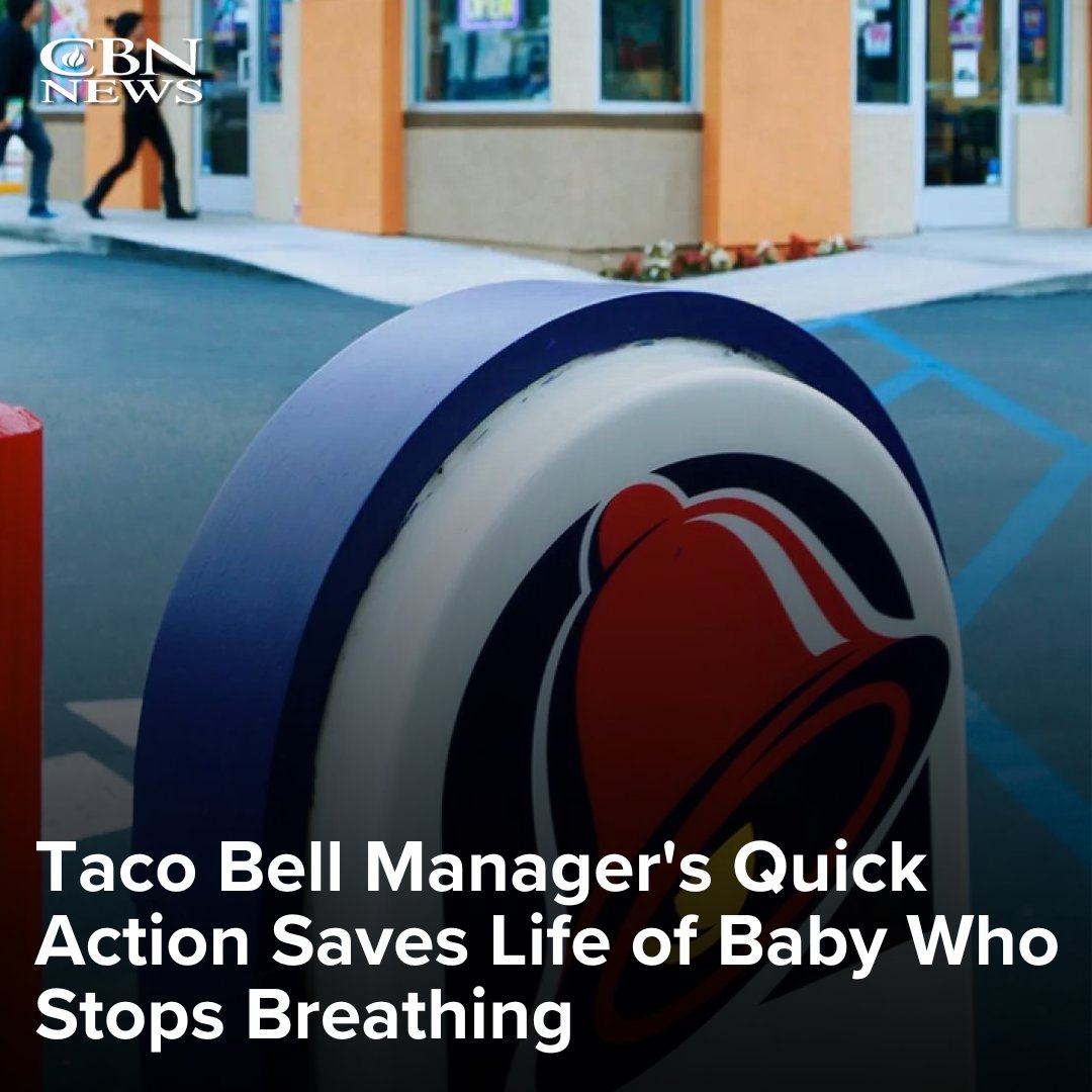 A Pennsylvania Taco Bell manager didn't know she'd be saving a baby's life when she went to work recently, but thanks to her quick action an 11-week-old who was once blue and lifeless is now thriving.