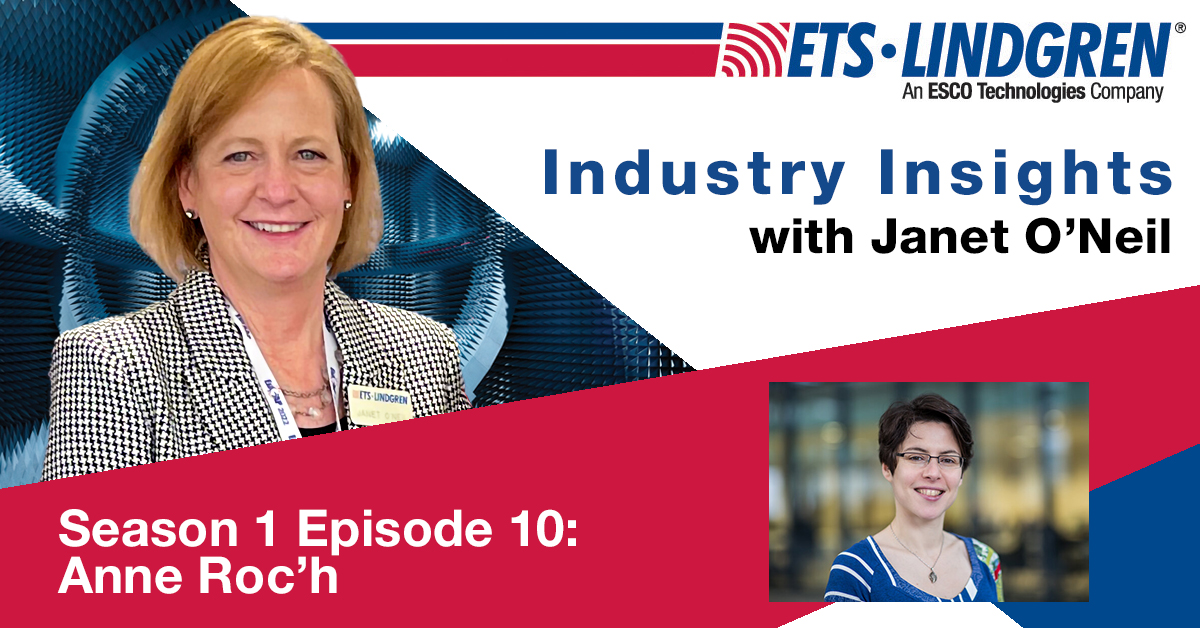 #IndustryInsights with Janet O'Neil Podcast 🎧

@ETSLindgren Customer Relationship Mgr J O'Neil sat down w/ Anne Roc'h (@TUeindhoven) at #EMCEurope in Poland to discuss future @IEEEWIE events.

Listen to S1 E10 now! bit.ly/3tHEurJ

#engineeringpodcast #womeninengineering