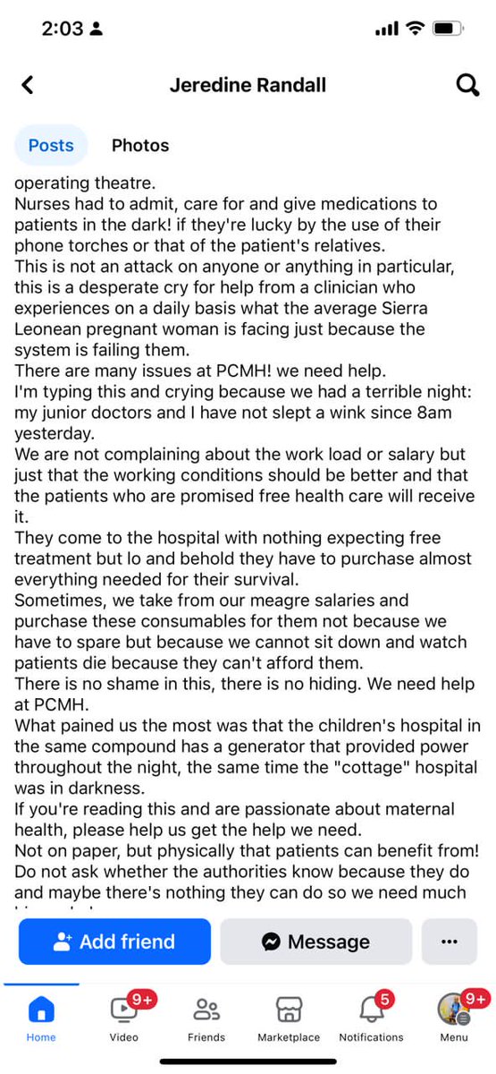 abdemata's tweet photo. Now I know why Doctors are afraid to talk about the lack of electricity in almost all government hospitals at night. Dr. Jeredine George, specialist Obstetrician Gynaecologist who said they lost a child due to lack of electricity and sincerely cried for help, has been replaced. https://t.co/hV4uqFzwHJ