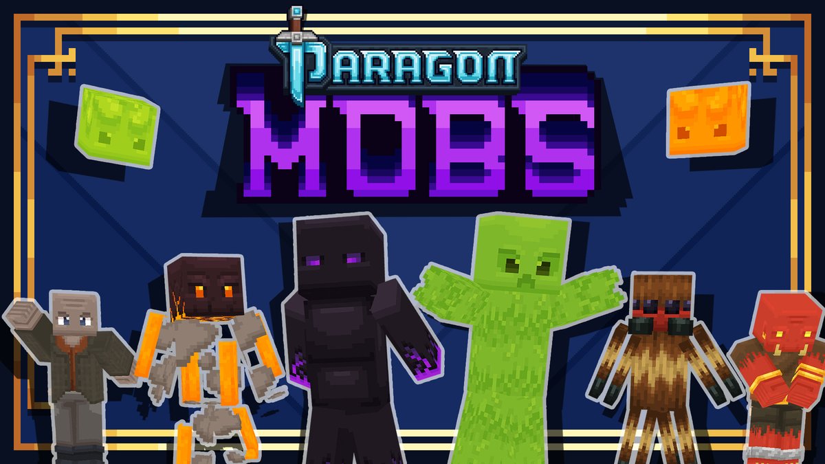 Meet the mobs of the Paragon RP, a menacing collection of skins that turn every night into a heart-pounding encounter! Embrace the darkness as a stealthy spider or scare your friends as a creeper!

🕷️Available on the <a href="/MinecraftMarket/">Minecraft Marketplace</a> 
💀Download: minecraft.net/en-us/marketpl…