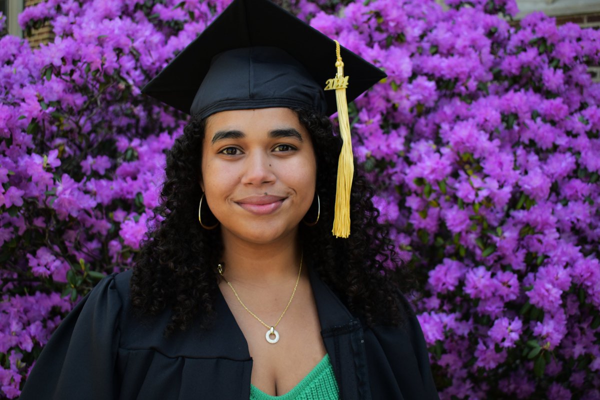 msu_scj's tweet photo. Join us in celebrating Kismet Okyere who is graduating with a master's degree in Criminal Justice!

Kismet's next step is to pursue a doctoral degree in Criminology/Criminal Justice at the UMSL!

Congratulations, Kismet!

#AdvanceJustice #MSUSocialScience https://t.co/sn21nJqSs8