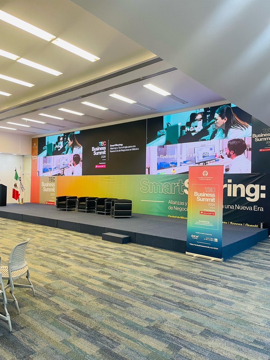 egade's tweet photo. ¡Estamos iniciando el encuentro exclusivo de la comunidad empresarial, #TECBusinessSummit! Reunimos a más de 700 líderes y tomadores de decisiones de todo #México para conectar y explorar las oportunidades que nos presenta el #Smartshoring. https://t.co/0xpCdcPMWh