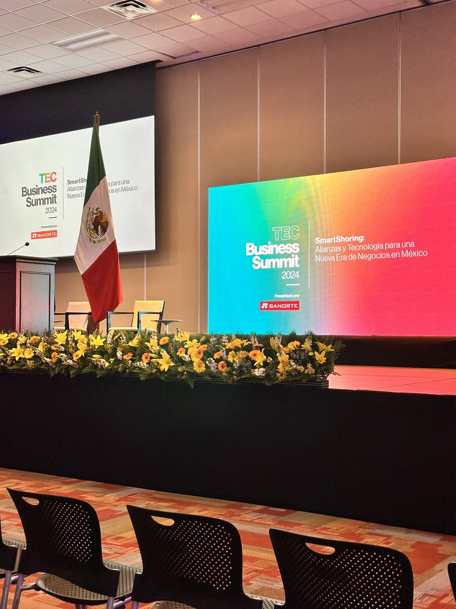 egade's tweet photo. ¡Estamos iniciando el encuentro exclusivo de la comunidad empresarial, #TECBusinessSummit! Reunimos a más de 700 líderes y tomadores de decisiones de todo #México para conectar y explorar las oportunidades que nos presenta el #Smartshoring. https://t.co/0xpCdcPMWh