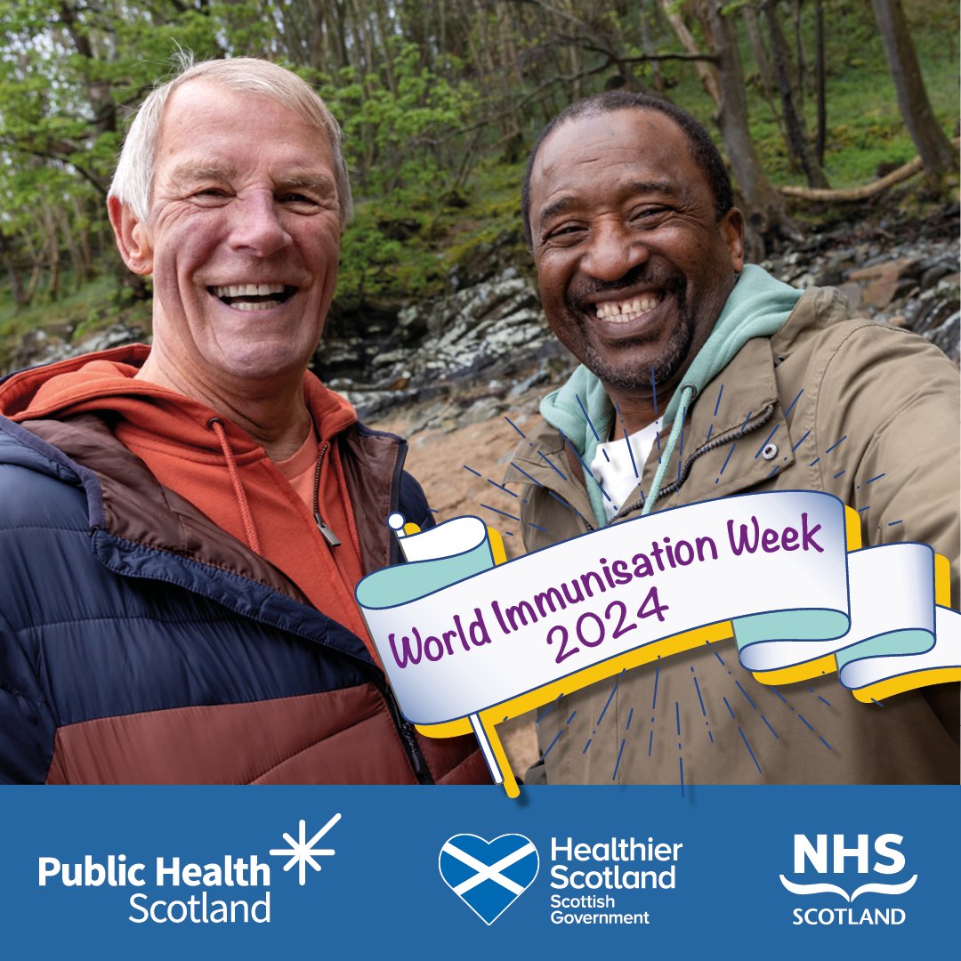 The pneumococcal vaccine is offered free to all adults
aged 65 or over. Pneumococcal infection is caused by
pneumococcal bacteria. It can cause serious illnesses
such as septicaemia and meningitis.
Find out more at nhsinform.scot/pneumococcalva…
#WIW24