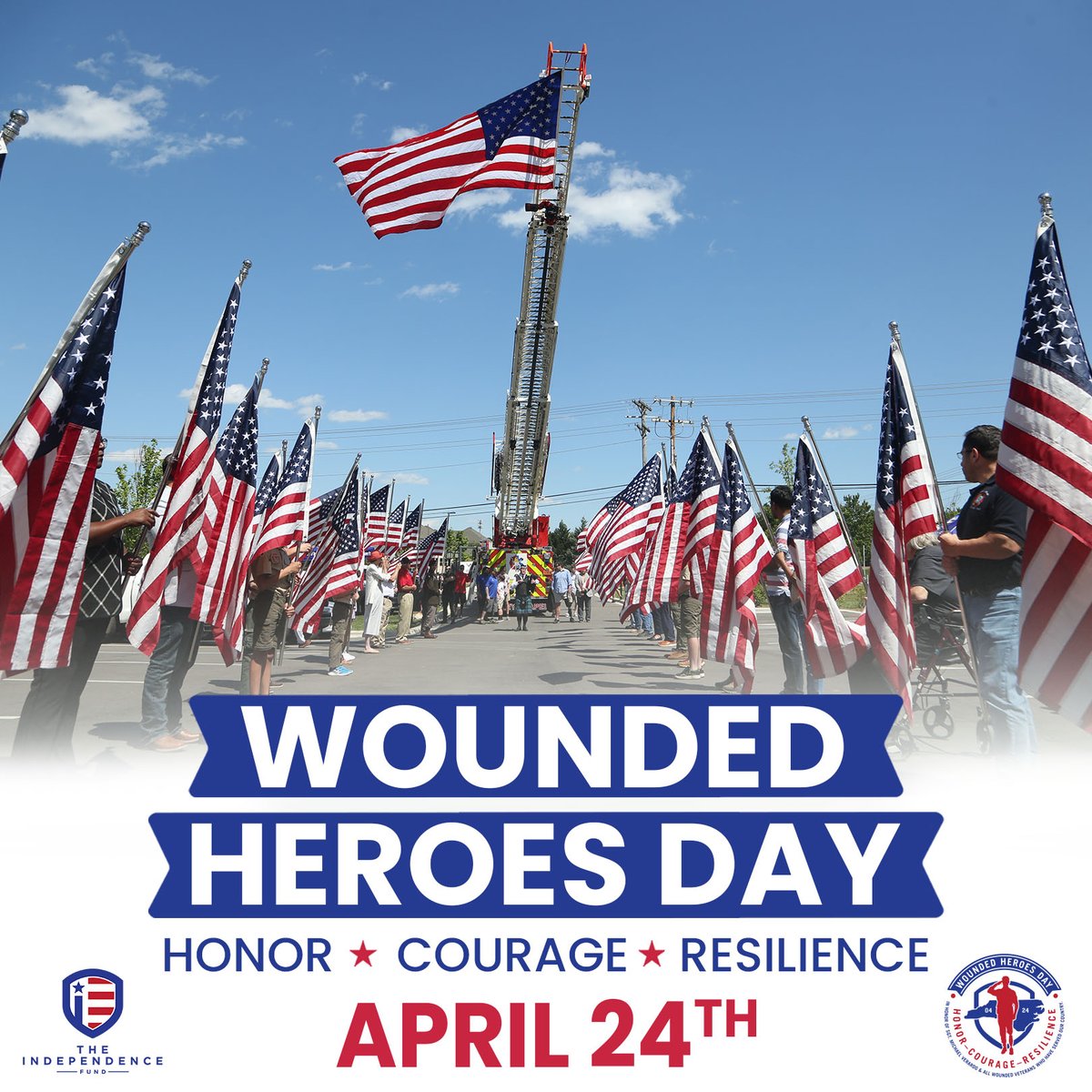 Join us as we celebrate the 4th annual Wounded Heroes Day in North Carolina. This date honors Sgt. Michael Verardo of Union County, who was severely wounded in Afghanistan on April 24, 2010. The courage and bravery of all of our wounded veterans is an inspiration to our state