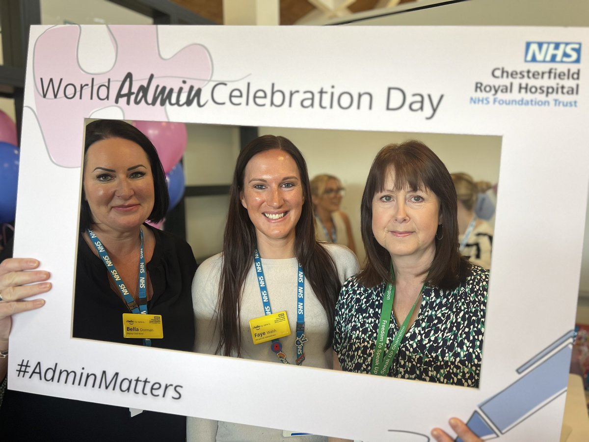 HAPPY Admin Celebration Day!!   Today is the day! Admin Professional Celebration Day! Sessions have happened across the Trust from wellbeing to learning and development, thanks and appreciation to ideas into action and innovation. During the day the Trust’s Council of