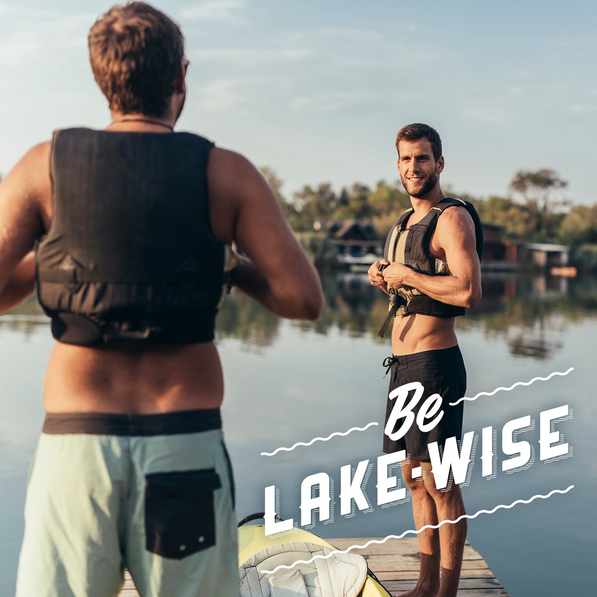 Get ready for lake season and make sure you have a lifejacket that's in good condition, with no holes or tears, and fits properly. Wearing a lifejacket is the best way to #BeLakeWise and protect yourself from drowning. Learn more: lcra.org/belakewise