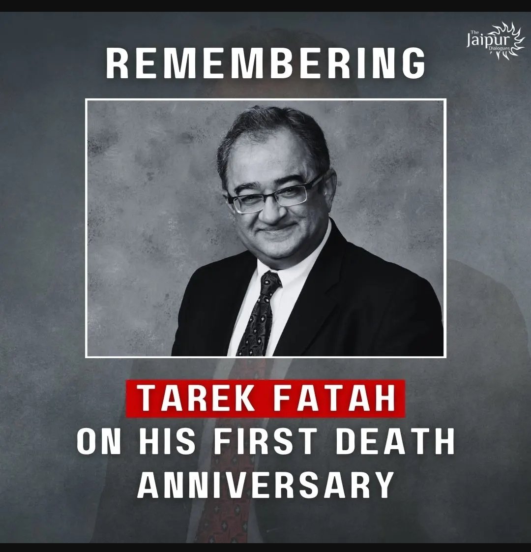 #tarekFata 

@TarekFatah  we miss you greatly