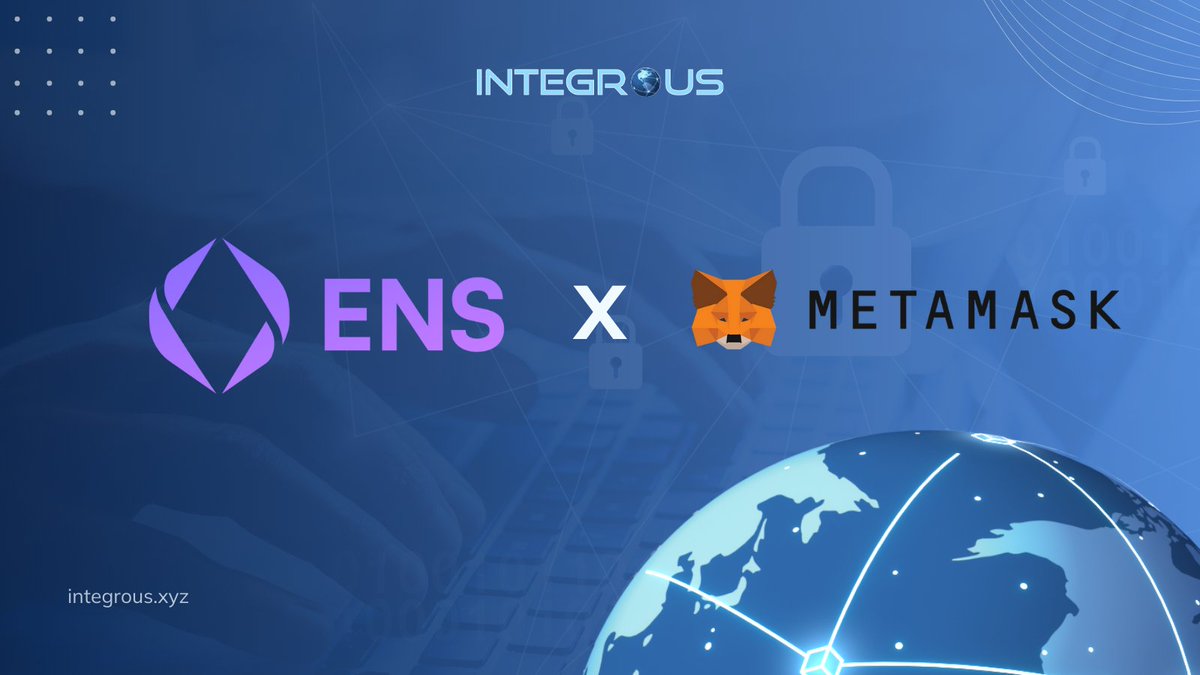 MetaMask is a wallet with built-in support for ENS 🌐

Wallet integrations like these have become more frequent nowadays and are especially convenient for crypto users.