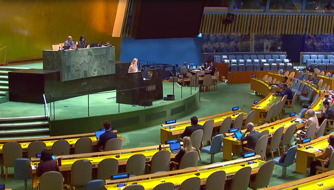 On behalf of #NB8 🇩🇰 🇪🇪 🇫🇮 🇮🇸 🇱🇻 🇱🇹 🇳🇴 🇸🇪 @sanitadeslandes addresses #UNGA on #IIIMSyria Mechanism. ▶️Justice and Accountability critical to sustainable peace in Syria ▶️#NB8 strong support to #IIIMSyria ▶️call on member states to facilitate intl cooperation Full statement👇